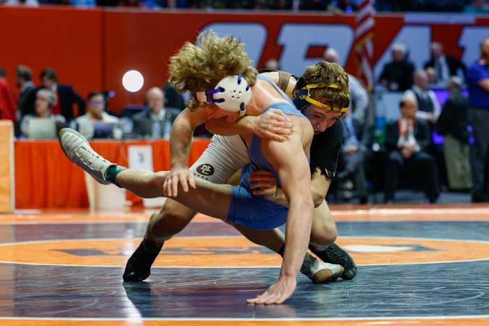 Illinois state wrestling championships February 18 2023 Nate Latsch 15426